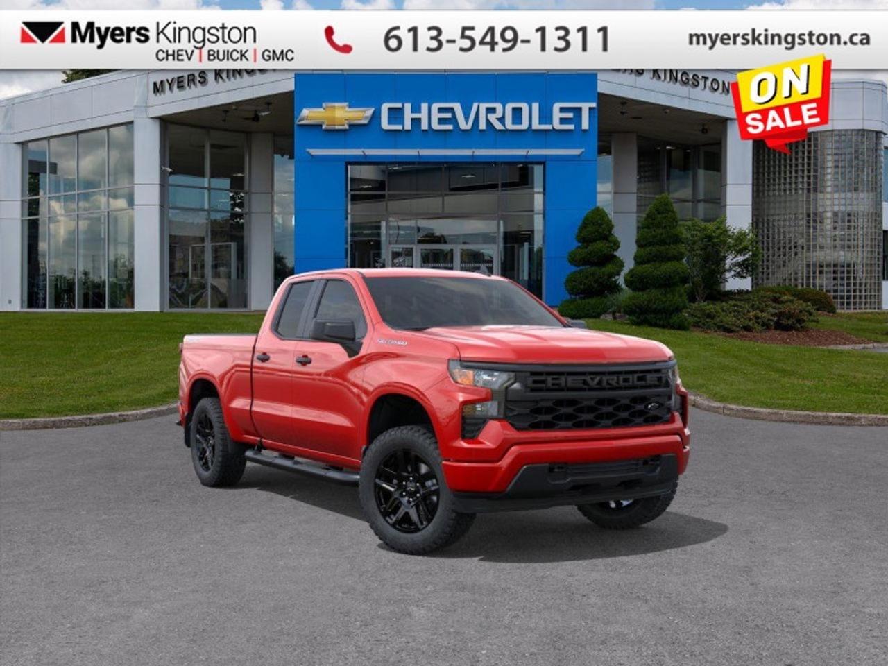 2025 Chevrolet Silverado 1500 Custom  -  Remote Start - $409 B/W Photo