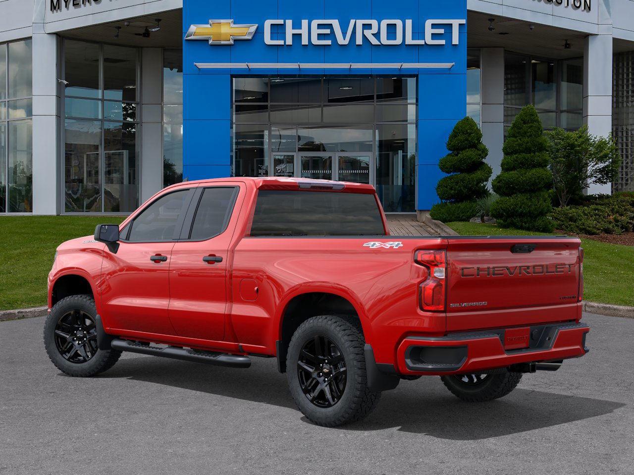 2025 Chevrolet Silverado 1500 Custom  -  Remote Start - $409 B/W Photo