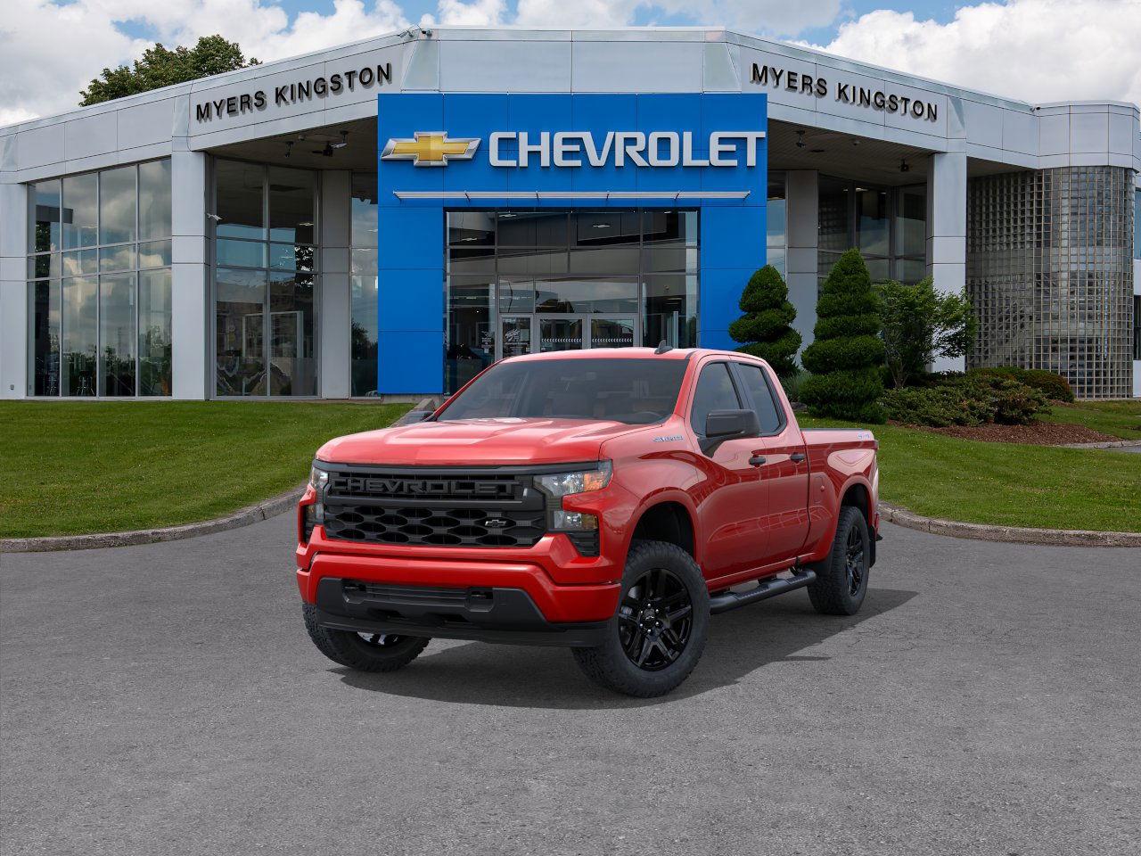 2025 Chevrolet Silverado 1500 Custom  -  Remote Start - $409 B/W Photo