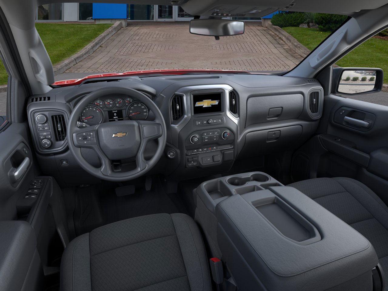 2025 Chevrolet Silverado 1500 Custom  -  Remote Start - $409 B/W Photo