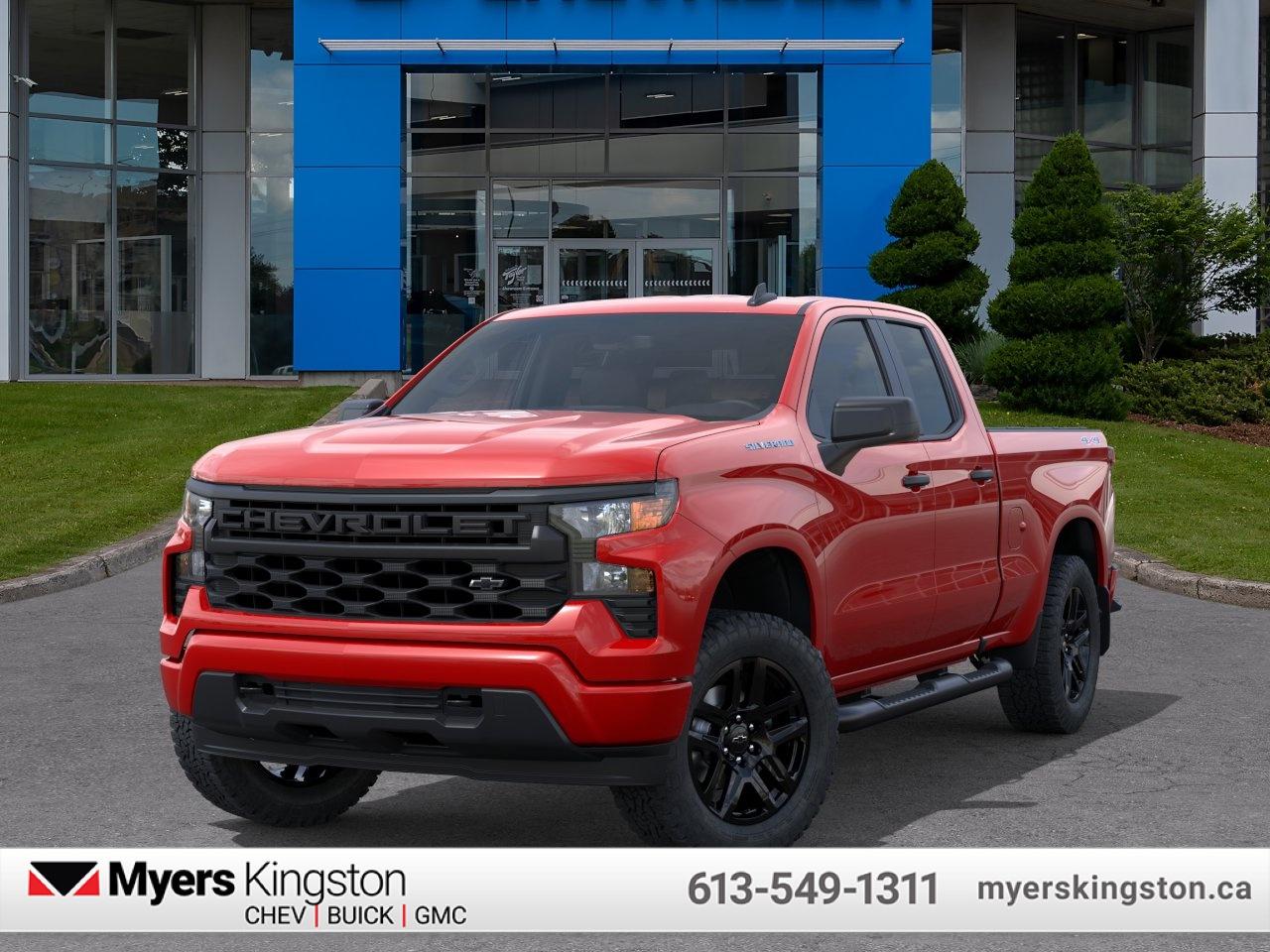2025 Chevrolet Silverado 1500 Custom  -  Remote Start - $382 B/W Photo