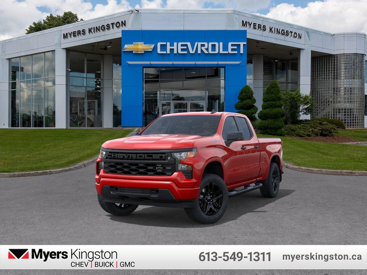 2025 Chevrolet Silverado 1500 Custom  -  Remote Start - $382 B/W Photo