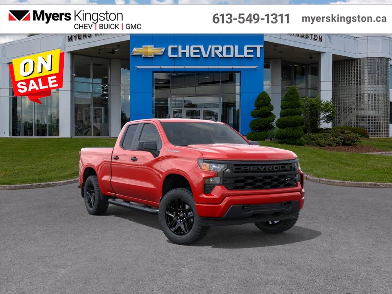 2025 Chevrolet Silverado 1500 Custom  -  Remote Start - $382 B/W Photo0