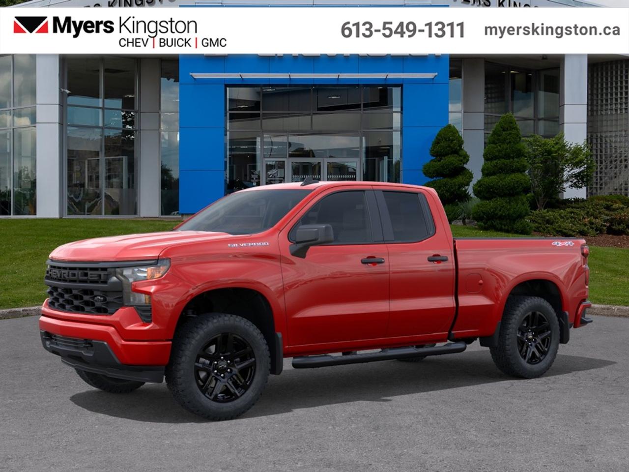 2025 Chevrolet Silverado 1500 Custom  -  Remote Start - $382 B/W Photo