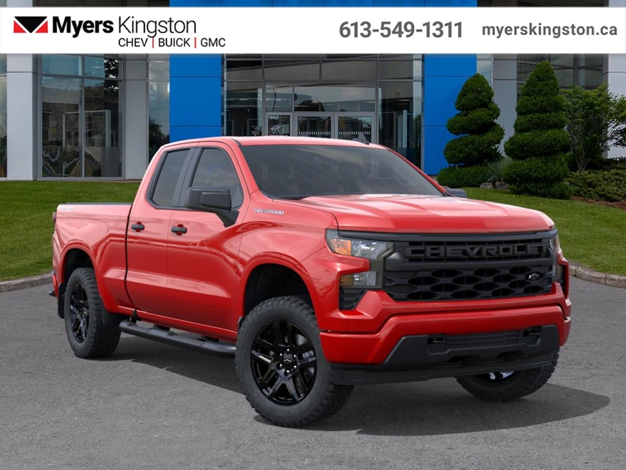 2025 Chevrolet Silverado 1500 Custom  -  Remote Start - $382 B/W Photo