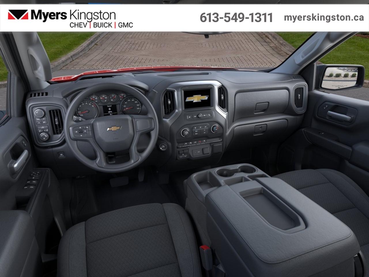 2025 Chevrolet Silverado 1500 Custom  -  Remote Start - $382 B/W Photo