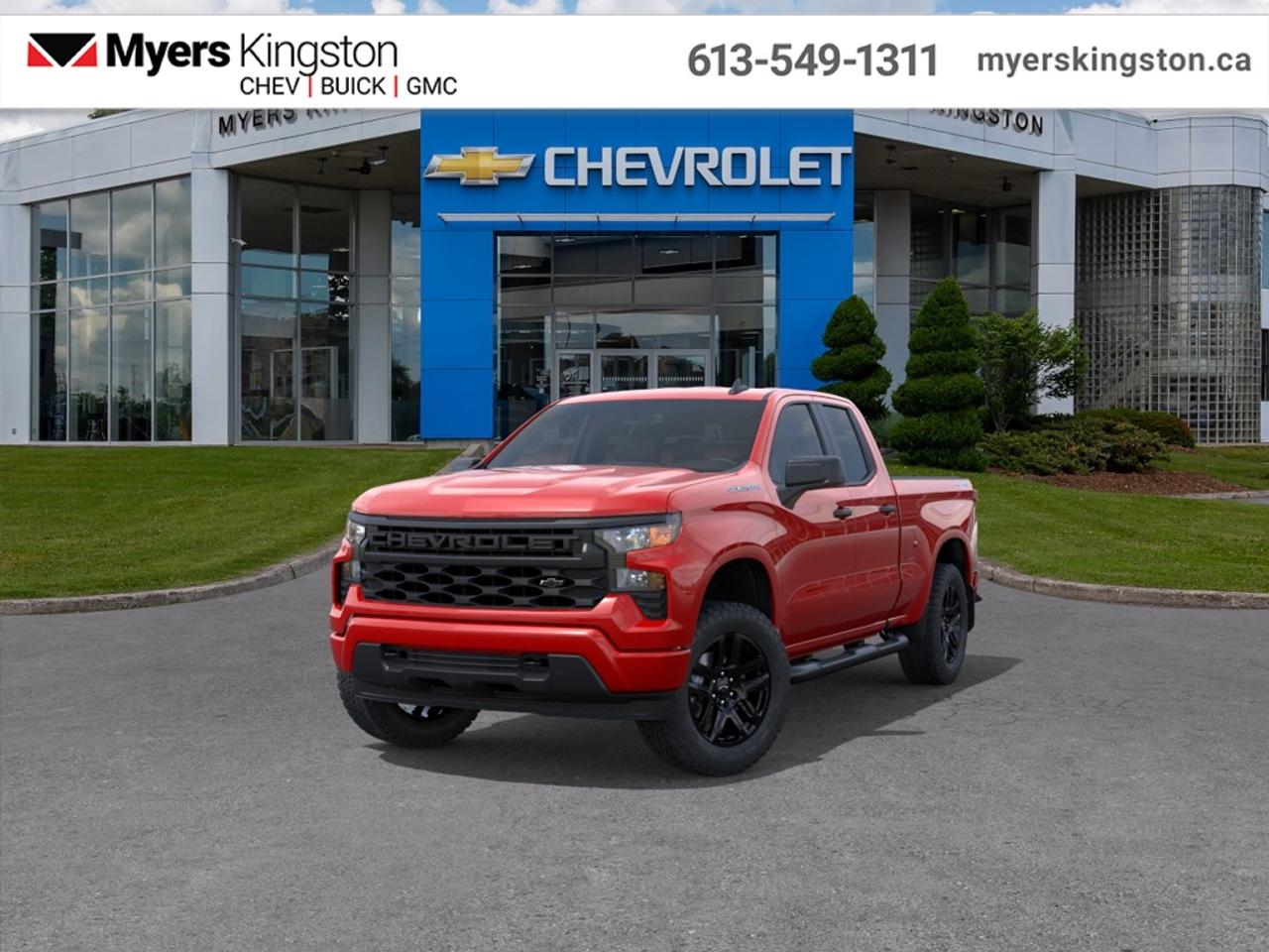 2025 Chevrolet Silverado 1500 Custom  -  Remote Start - $382 B/W Photo