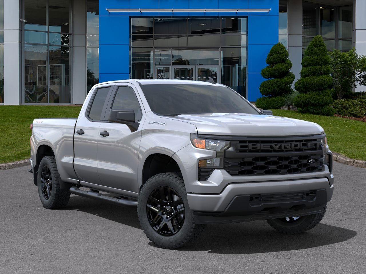 2025 Chevrolet Silverado 1500 Custom  -  Remote Start - $427 B/W Photo