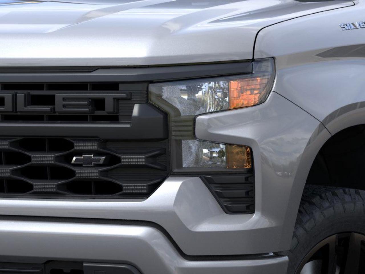 2025 Chevrolet Silverado 1500 Custom  -  Remote Start - $427 B/W Photo