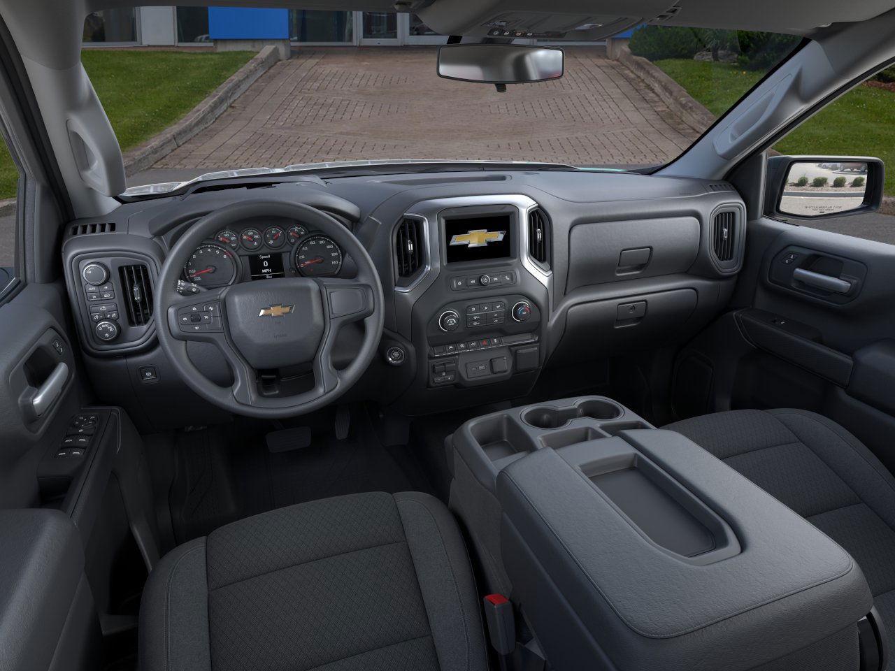 2025 Chevrolet Silverado 1500 Custom  -  Remote Start - $427 B/W Photo