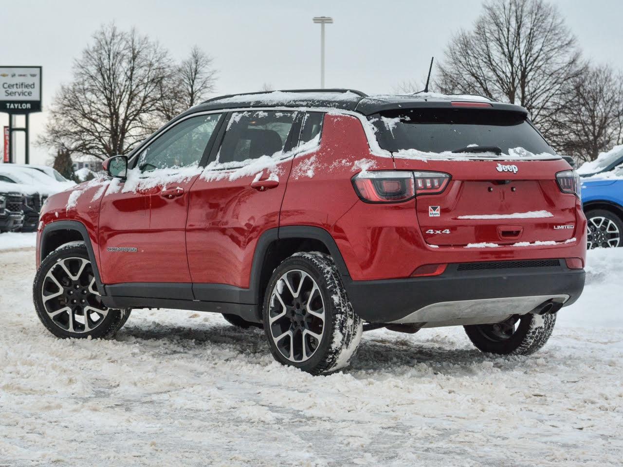 2019 Jeep Compass Limited  - Navigation -  Leather Seats - $134 B/W Photo3