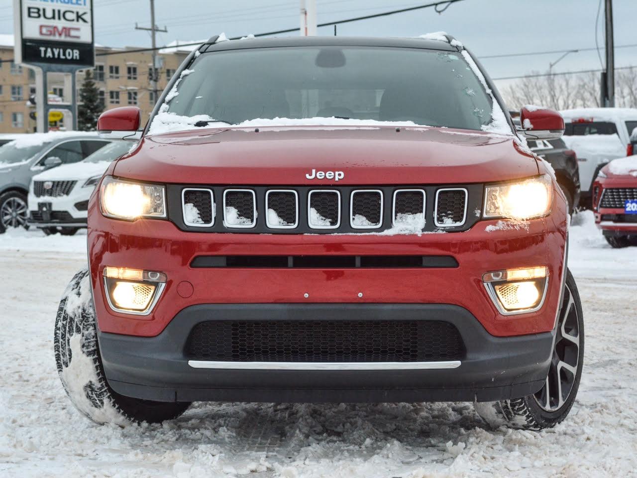 2019 Jeep Compass Limited  - Navigation -  Leather Seats - $134 B/W Photo