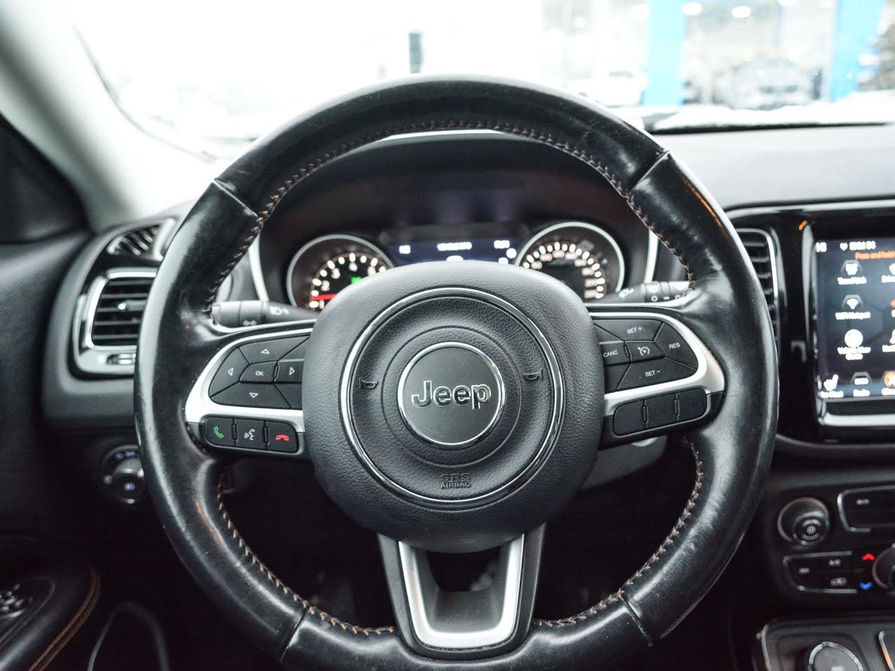 2019 Jeep Compass Limited  - Navigation -  Leather Seats - $134 B/W Photo