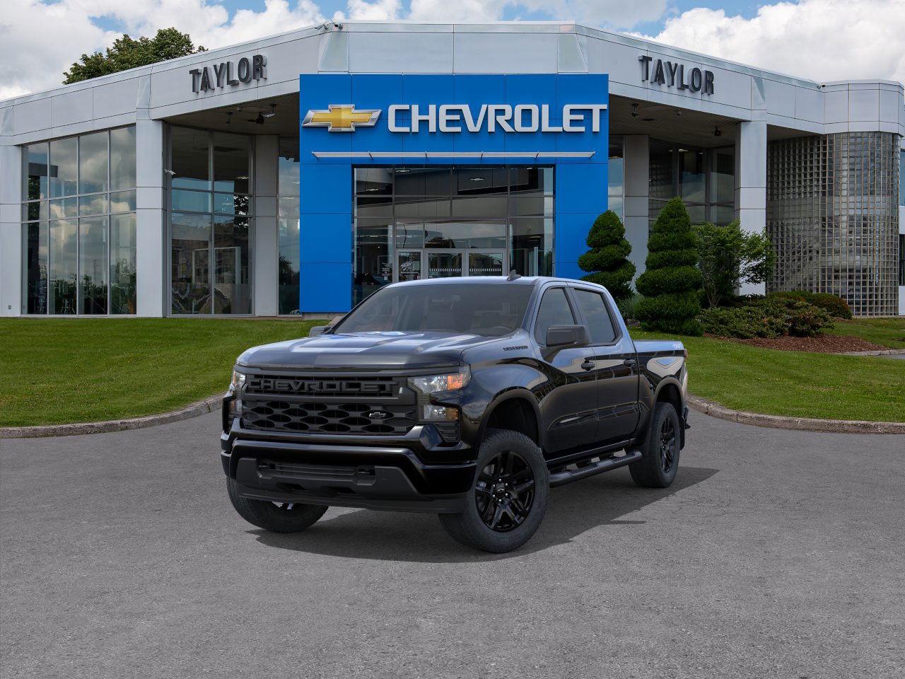 2026 Chevrolet Silverado 1500 Custom  -  Remote Start - $479 B/W Photo