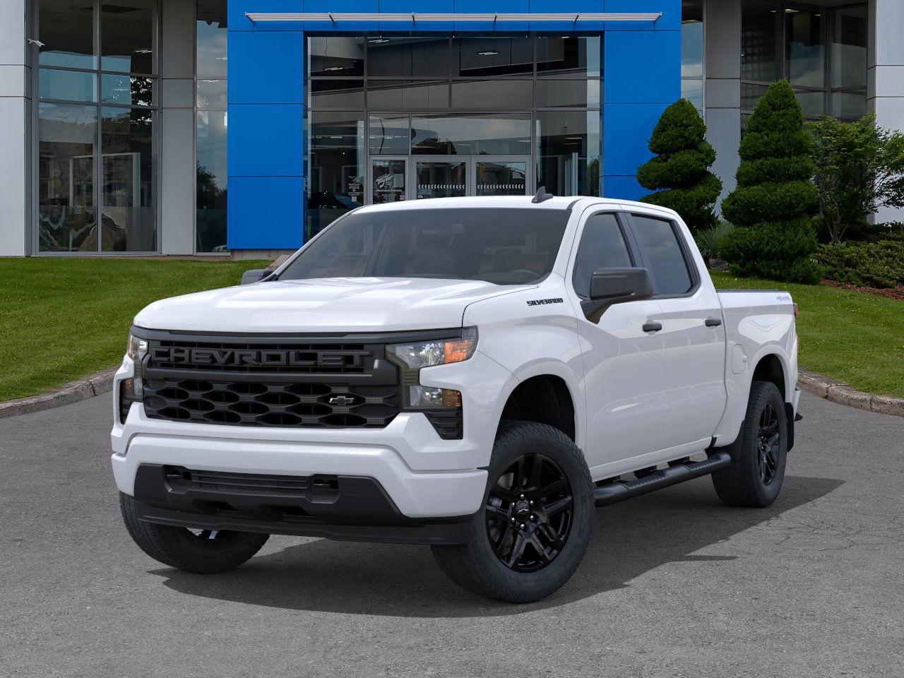 2026 Chevrolet Silverado 1500 Custom  -  Remote Start - $479 B/W Photo