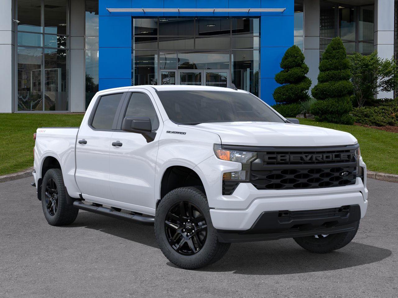 2026 Chevrolet Silverado 1500 Custom  -  Remote Start - $479 B/W Photo