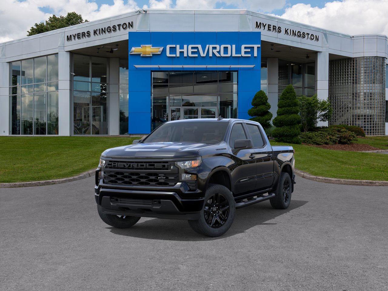 2026 Chevrolet Silverado 1500 Custom  -  Remote Start - $479 B/W Photo