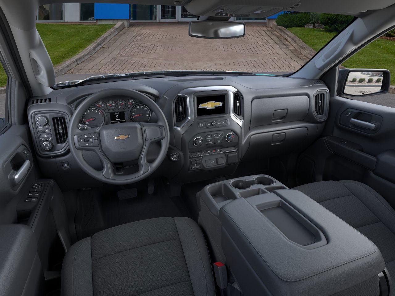2026 Chevrolet Silverado 1500 Custom  -  Remote Start - $479 B/W Photo