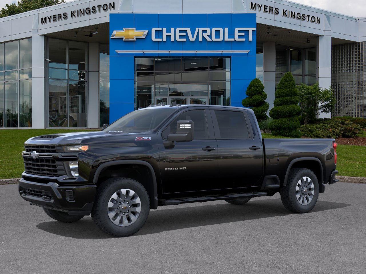 2026 Chevrolet Silverado 2500 HD Custom  - Bed Liner - $557 B/W Photo