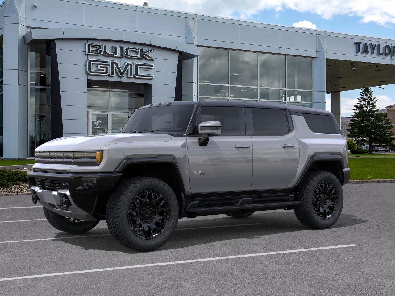 2026 GMC HUMMER EV SUV 2X  - Infinity Roof -  Power Hood - $966 B/W Photo