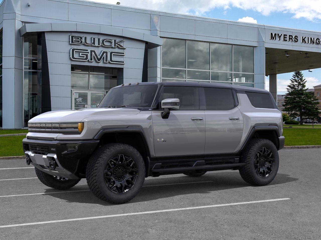 2026 GMC HUMMER EV SUV 2X  - Infinity Roof -  Power Hood - $968 B/W Photo