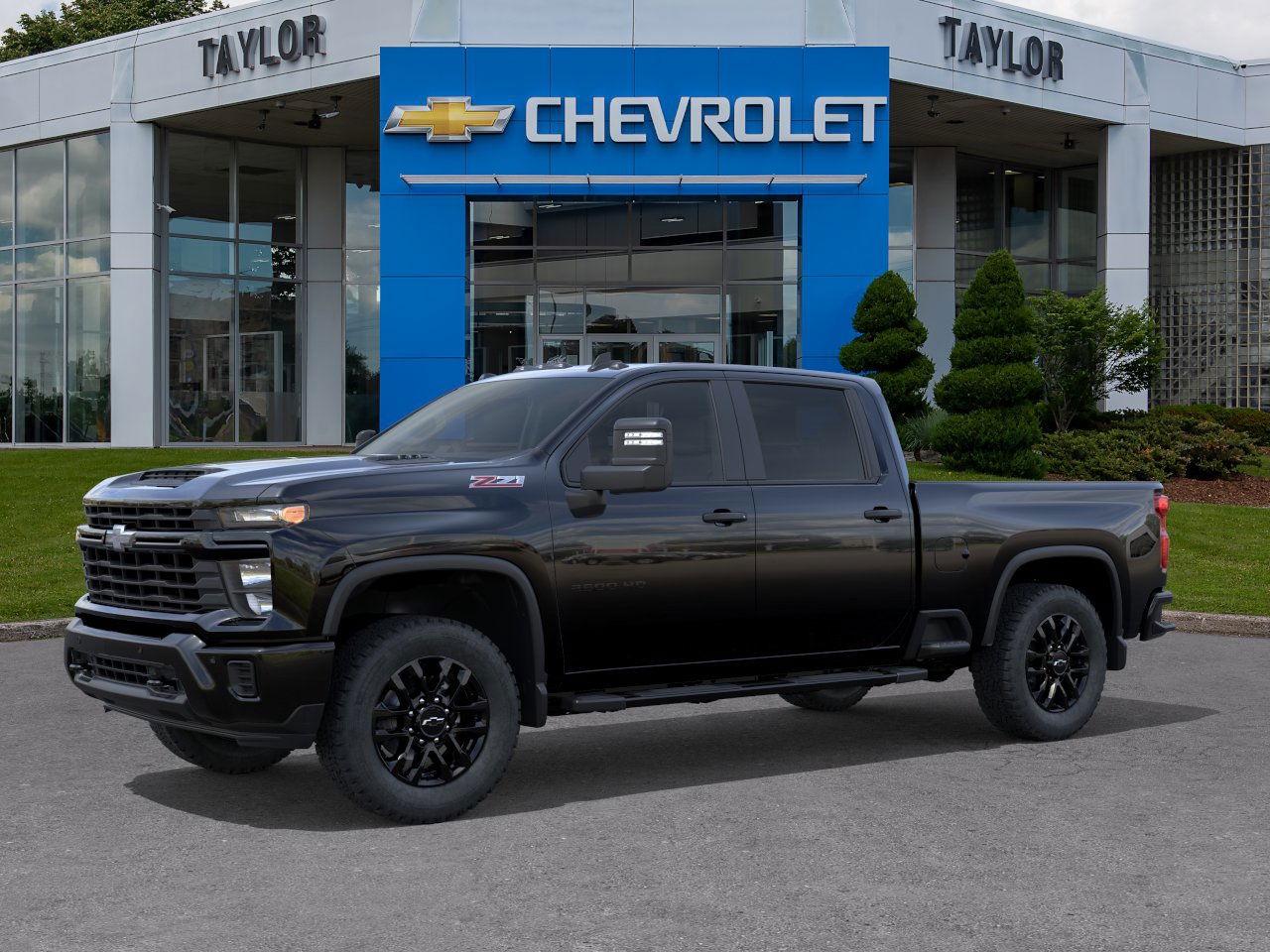 2026 Chevrolet Silverado 2500 HD Custom  -  Apple CarPlay - $552 B/W Photo