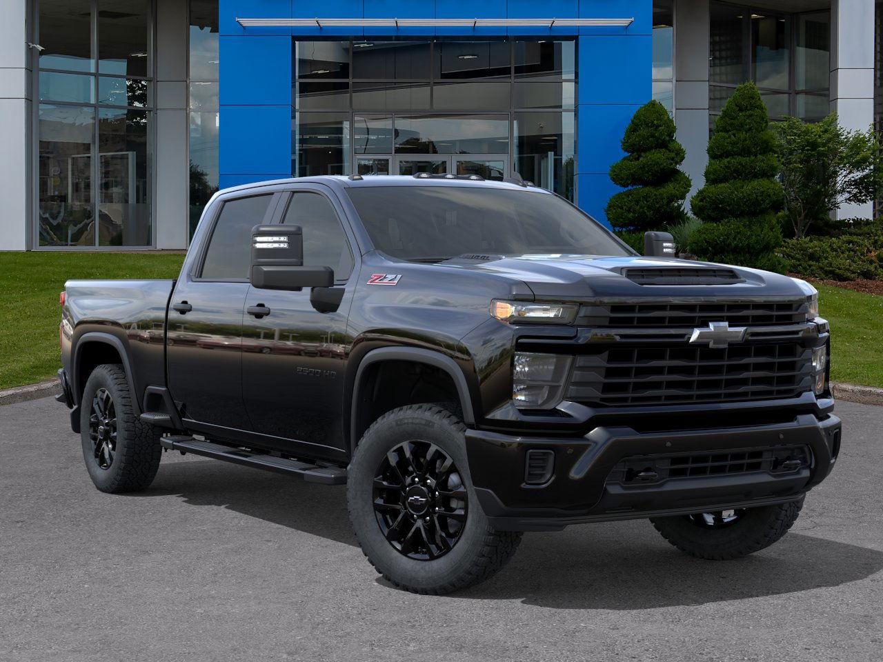 2026 Chevrolet Silverado 2500 HD Custom  -  Apple CarPlay - $552 B/W Photo