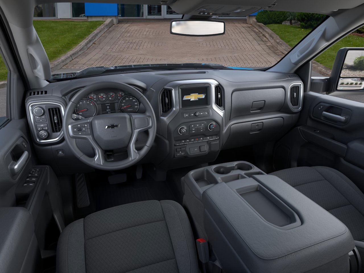 2026 Chevrolet Silverado 2500 HD Custom  -  Apple CarPlay - $552 B/W Photo