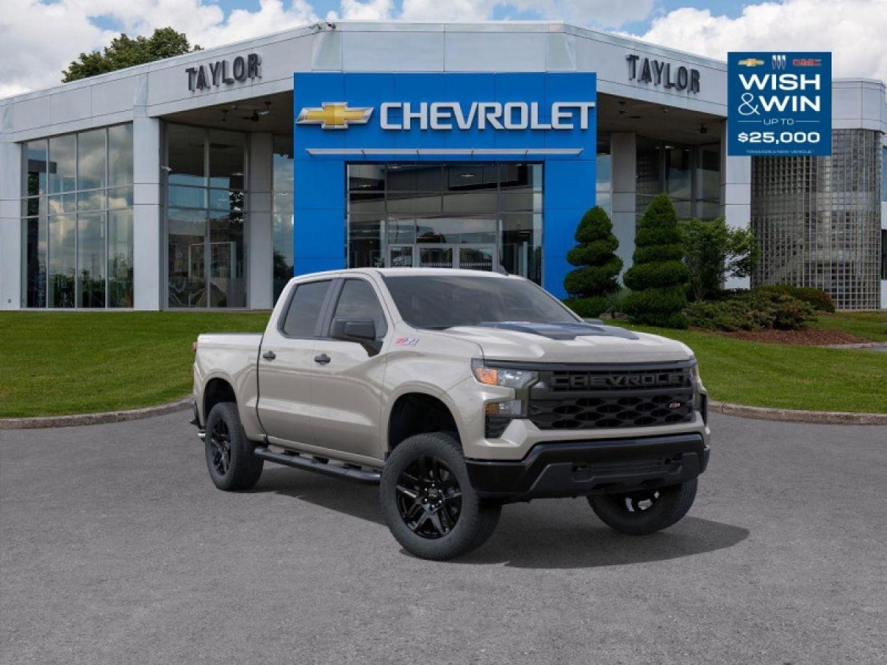 2026 Chevrolet Silverado 1500 Custom Trail Boss  - $506 B/W Photo0
