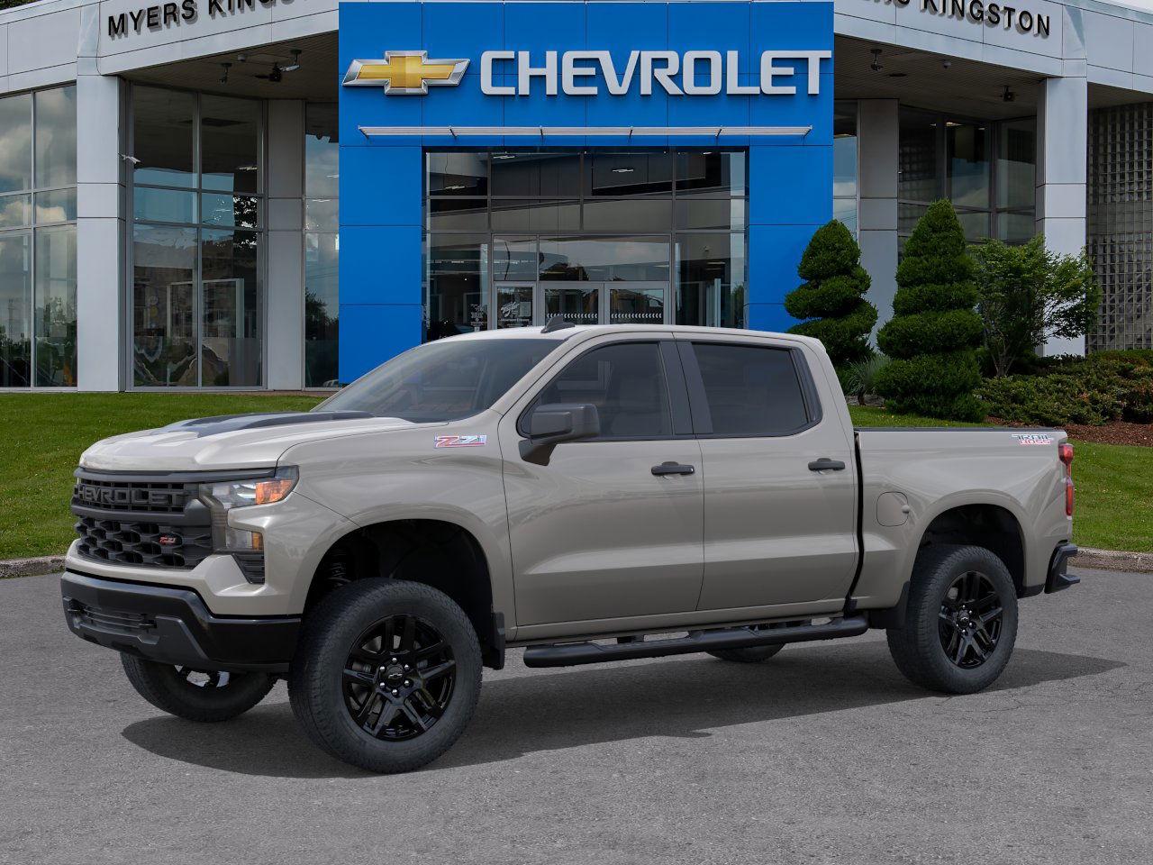 2026 Chevrolet Silverado 1500 Custom Trail Boss  - $507 B/W Photo