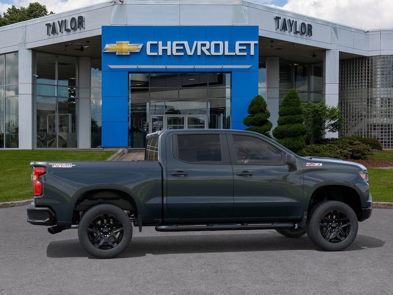 2026 Chevrolet Silverado 1500 Custom Trail Boss  - $506 B/W Photo4