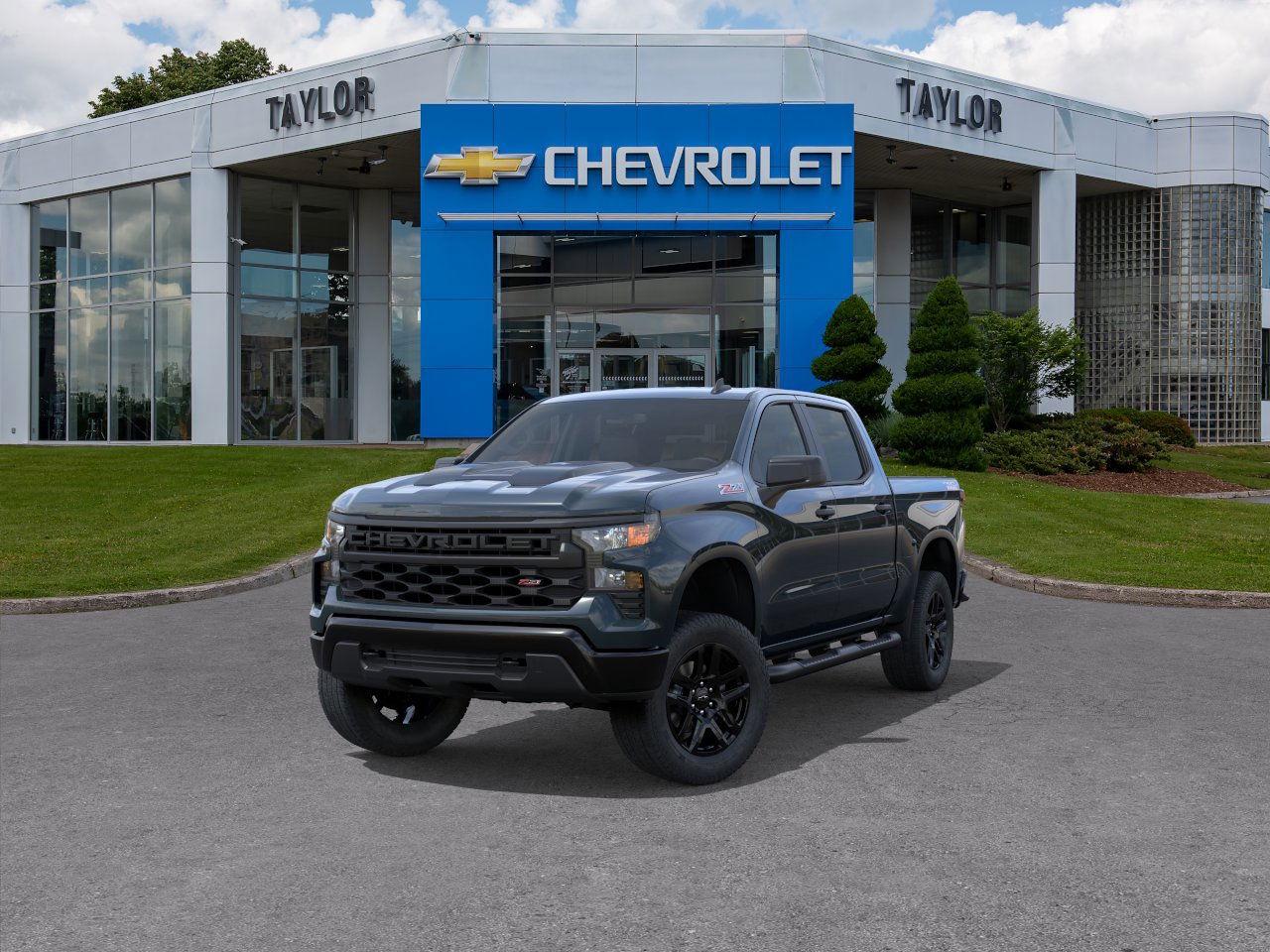 2026 Chevrolet Silverado 1500 Custom Trail Boss  - $506 B/W Photo