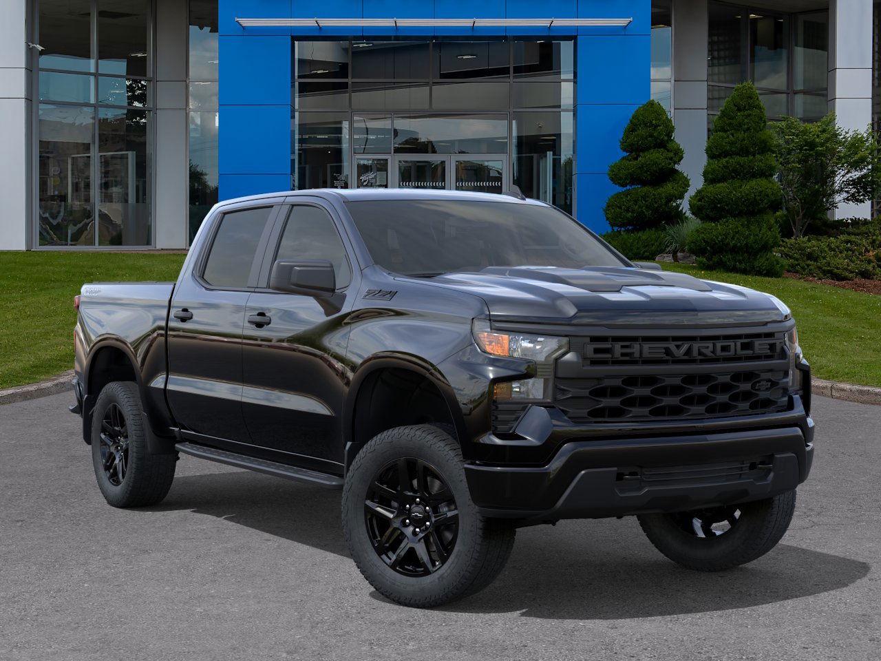 2026 Chevrolet Silverado 1500 Custom Trail Boss  - $524 B/W Photo