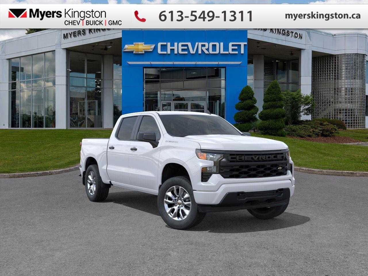 2026 Chevrolet Silverado 1500 Custom  -  Remote Start - $463 B/W Photo