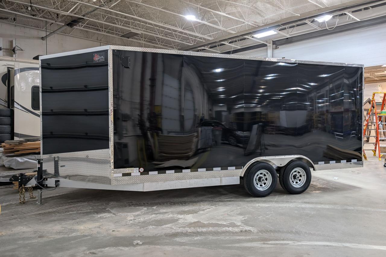 2025 Canadian Trailer Company 8.5X18 V-Nose Cargo Trailer 