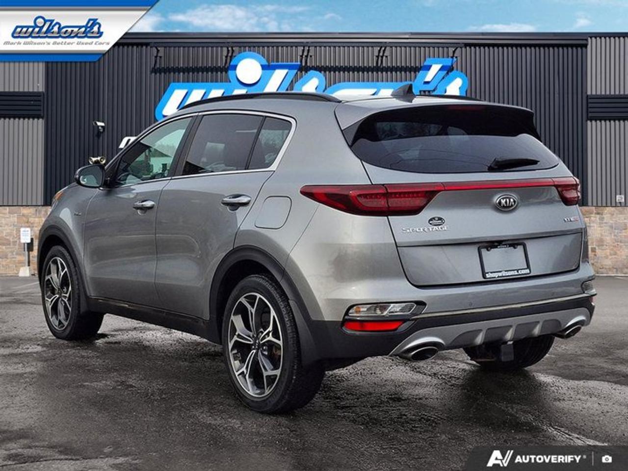 2020 Kia Sportage SX AWD | Leather | Sunroof | Nav | Smart Cruise | Cooled + Heated Seats | Heated Wheel | and More ! Photo2