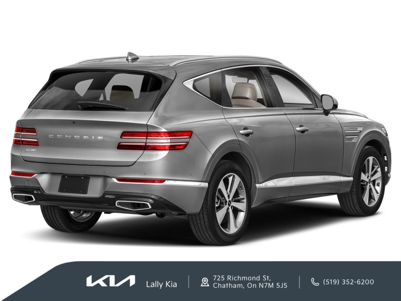 2022 Genesis GV80 2.5T Advanced New Arrival | Low KMs | Clean CarFax | Leather | Roof | Nav Photo2