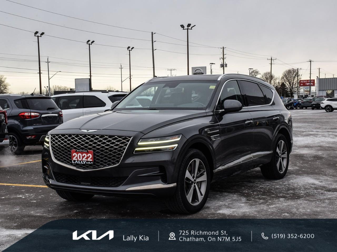 2022 Genesis GV80 2.5T Advanced New Arrival | Low KMs | Clean CarFax | Leather | Roof | Nav Photo2