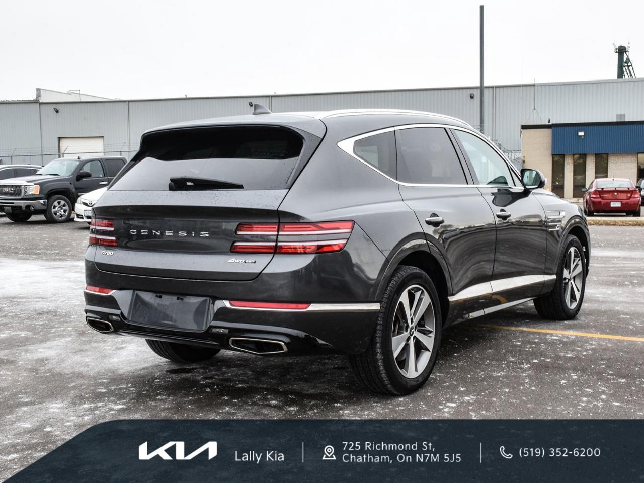 2022 Genesis GV80 2.5T Advanced New Arrival | Low KMs | Clean CarFax | Leather | Roof | Nav Photo