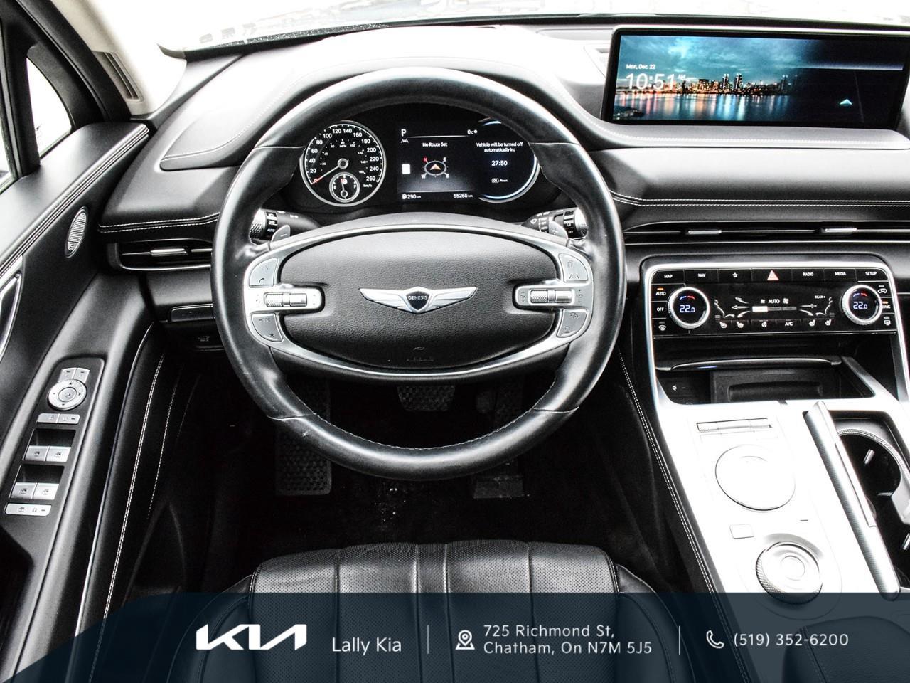 2022 Genesis GV80 2.5T Advanced New Arrival | Low KMs | Clean CarFax | Leather | Roof | Nav Photo