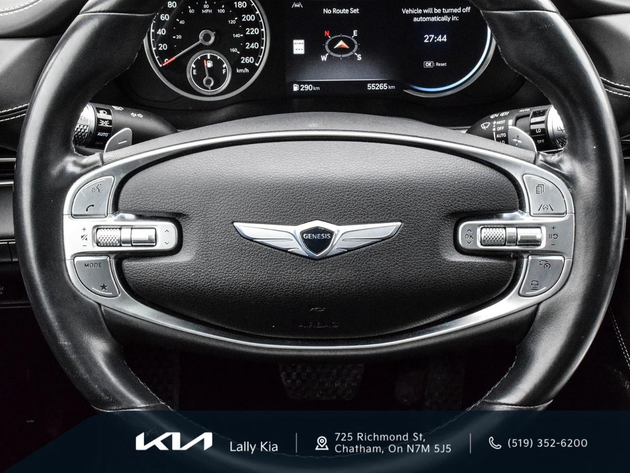 2022 Genesis GV80 2.5T Advanced New Arrival | Low KMs | Clean CarFax | Leather | Roof | Nav Photo