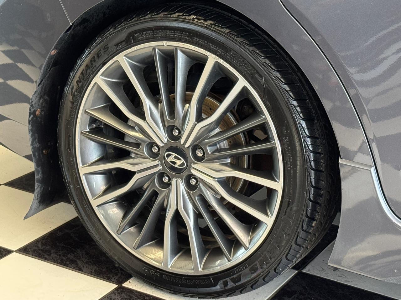 2017 Hyundai Elantra SPORT Turbo DCT+CAM+Roof+Leather+ACCIDENT FREE Photo