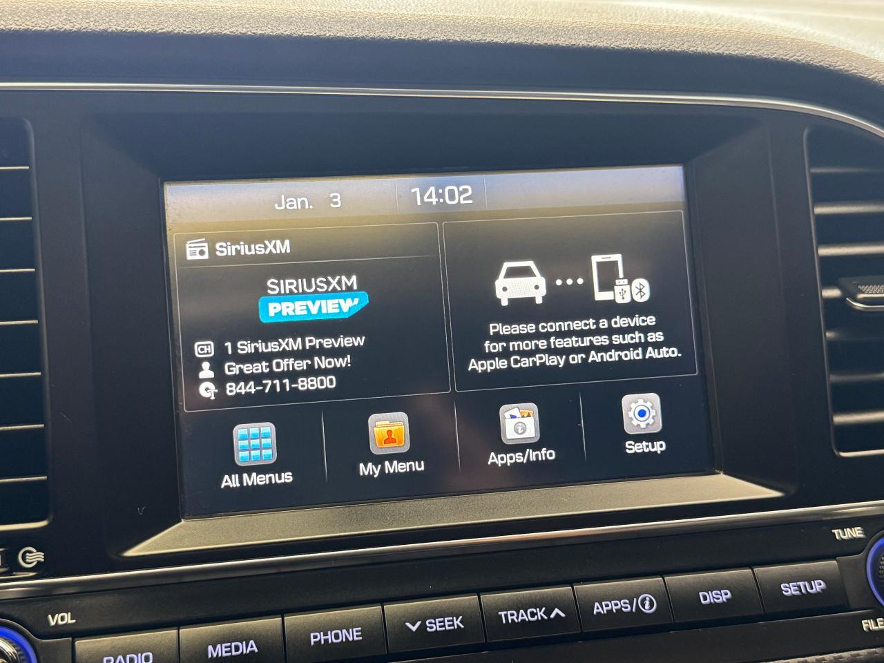 2017 Hyundai Elantra SPORT Turbo DCT+CAM+Roof+Leather+ACCIDENT FREE Photo