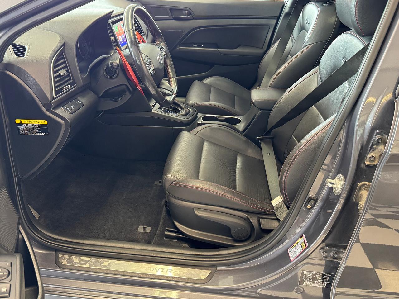 2017 Hyundai Elantra SPORT Turbo DCT+CAM+Roof+Leather+ACCIDENT FREE Photo