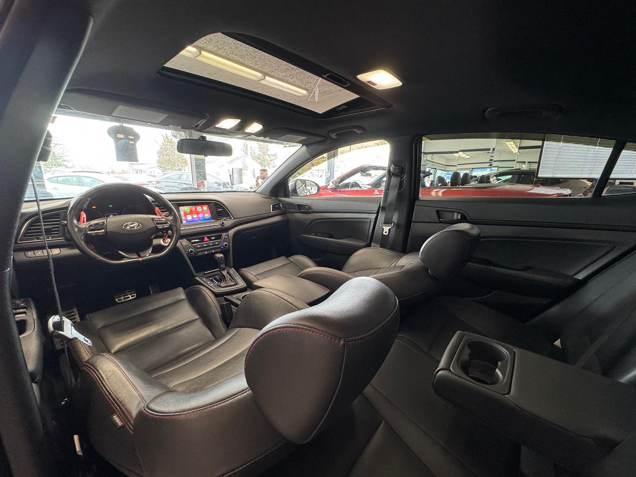 2017 Hyundai Elantra SPORT Turbo DCT+CAM+Roof+Leather+ACCIDENT FREE Photo