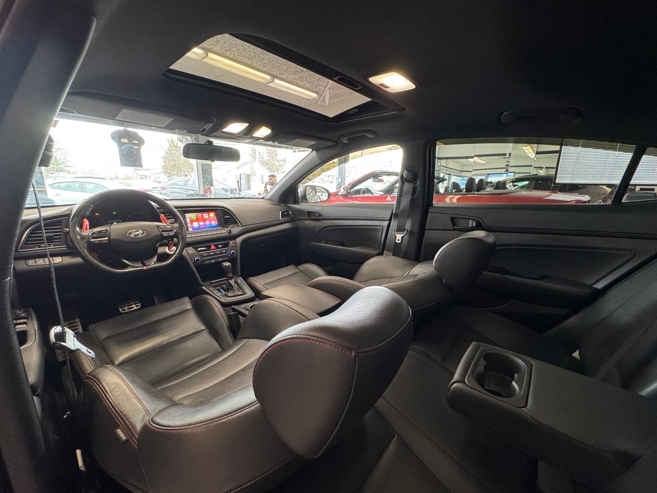 2017 Hyundai Elantra SPORT Turbo DCT+CAM+Roof+Leather+ACCIDENT FREE Photo