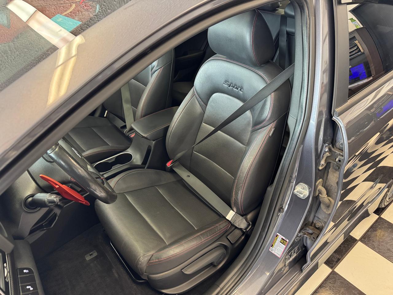 2017 Hyundai Elantra SPORT Turbo DCT+CAM+Roof+Leather+ACCIDENT FREE Photo