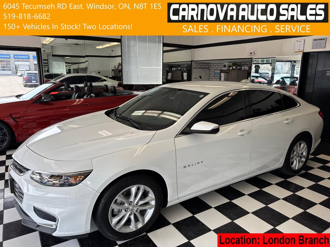 2016 Chevrolet Malibu LT+New Brakes+Camera+Remote Start+ACCIDENT FREE Photo0