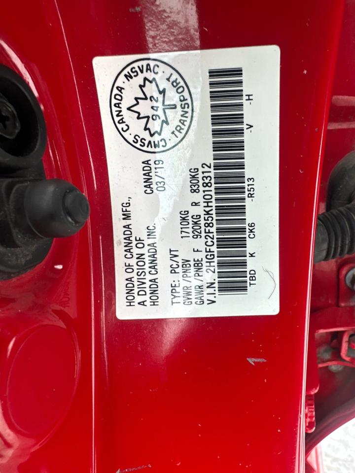 2019 Honda Civic Sport Photo