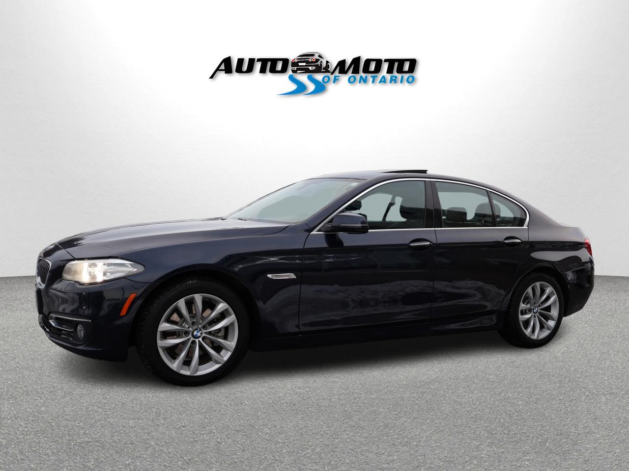 2016 BMW 5 Series 528i XDRIVE CERTIFIED NAV BLUETOOTH LEATHER HEATED SEATS SUNROOF CRUISE ALLOYS Photo2